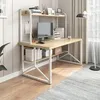 Computertisch Eiche Laptop Gaming-Tisch Modern 120 cm Produktbild-Vorschau 8