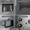 VILSTEIN Duschnische 30x45 cm | Aufputz | Wandnische Produktbild-Vorschau 3