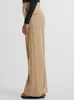 Urban Classics - Damen Wide Pleated Hose - UNIONBEIGE - W30 Produktbild-Vorschau 7