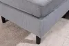 riess-ambiente Ecksofa STOCKHOLM 220cm grau Cordstoff Produktbild-Vorschau 10