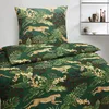 Bettwäsche Seersucker Mikrofaser Leopard Dschungel 135x200 Produktbild-Vorschau 2