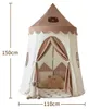 Namiot tipi dla dzieci w kolorze beżowym z motywem Podgląd zdjęcia produktu 3