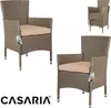 CASARIA® Polyrattan Ecklounge Set WPC Esstisch Ecksofa 2 Produktbild-Vorschau 2