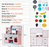 SucceBuy cucina giocattolo per bambini, set di cucina Anteprima dell’immagine prodotto 7