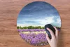 MuchoWow® Mauspad Mousepad Lila und weiß blühender Lavendel Produktbild-Vorschau 3