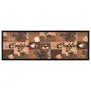 vidaXL Tappeto da cucina lavabile Caffè Marrone 60x300 cm Anteprima dell’immagine prodotto 5