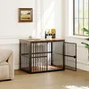 Cage pour chien, meuble avec 3 portes, meuble TV ou table Voir les images du produit 2