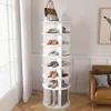 Schuhregal 60 × 60 × 184 cm, 7 Ebenen, 360° drehbar, Produktbild-Vorschau 1