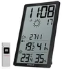 Kienzle Jumbo NEO LCD Wetter Wanduhr vertikal mit XXL Produktbild-Vorschau 1