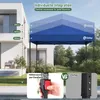 Sekey Faltpavillon 3x3 mit 4 Seitenwänden und mit 4 Produktbild-Vorschau 3