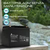 Batteria Extralink AGM 12 V 45 Ah senza manutenzione, ciclo Anteprima dell’immagine prodotto 2