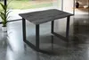 Möbelretoure Esstisch 120x80 cm Baumkante Holz Grau-Optik Produktbild-Vorschau 1