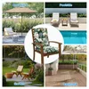 Coussin pour fauteuil à bascule d'extérieur avec sangles, Voir les images du produit 9