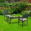 Lot de 2 chaises de jardin Relaxdays, dimensions : 90 x Voir les images du produit 2