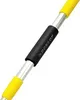 A close-up shot of a telescopic cleaning tool handle with a black grip featuring the Dunlop logo. Podgląd zdjęcia produktu