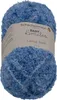 A ball of blue and white yarn with a label. Náhled obrázku produktu