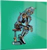 Bilder auf glas - Roboter Illustration Karikatur Comic - Produktbild-Vorschau 1