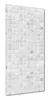 A panel of white and gray mosaic tiles. Produktbild-Vorschau
