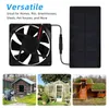Solární ventilátor pro venkovní kempování, malý solární Náhled obrázku produktu 14