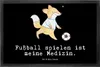 Mr. & Mrs. Panda Sauberlaufmatte Fuchs Fußball spielen 50 x Produktbild-Vorschau 1