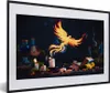 MuchoWow® MuchoWow® Gerahmtes Poster Phoenix entkommt aus Produktbild-Vorschau 1