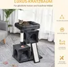 Arbre à chat PawHut 83 cm Petit arbre à chat avec colonnes Voir les images du produit 4