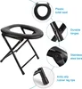 Mobile Klapptoilette, Faltbare Campingtoilette & Produktbild-Vorschau 4
