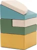 A stack of colorful foam climbing modules for children, arranged in a corner climber formation. Anteprima dell’immagine prodotto