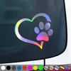 PantherPixel Pfote Aufkleber Herz Welpen Tatzen Katze Produktbild-Vorschau 1