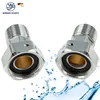 tecuro Wasserzähler Verschraubungen 3/4 Zoll ÜWM x 1/2 Zoll Produktbild-Vorschau 2