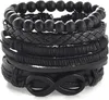 BR-25927 Herrenarmbänder - Schwarz für Männer KP25927 Produktbild-Vorschau 1