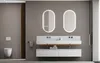 HOKO Miroir de salle de bain LED 45x75 cm Miroir mural Voir les images du produit 19