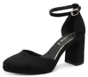 Tamaris Damen Pumps offen mit Fesselriemen und Blockabsatz Produktbild-Vorschau 8