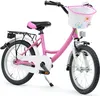 Qualitäts Kinderfahrrad 16 Zoll matt Pink Mädchen Kinderrad Produktbild-Vorschau 1