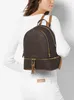 Michael Kors Sac à dos Rhea Zip Marron Voir les images du produit 2