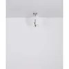 A modern ceiling light fixture with a metallic finish and multiple glass globes is mounted on a white ceiling. Produktbild-Vorschau