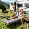 Sekey Tragbares Feldbett mit Matratze, Feldbett Klappbett Produktbild-Vorschau 8