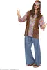 Hippy Kostüm Psychedelic Hippie - 70er Jahre Woodstock XL - Produktbild-Vorschau 4