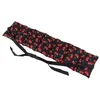 Kirschkernkissen 7-Kammer mit Band, 65x15 cherry-black - Produktbild-Vorschau 7