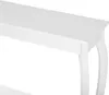 BELIANI Konsolentisch Weiß 30 x 100 cm MDF Tischplatte Produktbild-Vorschau 6