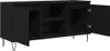 vidaXL TV-Schränk Schwarz Eichen-Optik 104 x 35 x 50 cm Produktbild-Vorschau 5