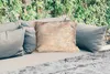 MuchoWow® Outdoor Kissen - Marmor - Kalk - Sand - Textur - Produktbild-Vorschau 2