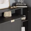 Armadio per le scarpe Vicco Helge Nero 108 x 107.5 cm, Anteprima dell’immagine prodotto 4
