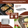 bremermann Grillschale, Grillpfanne Edelstahl, ca. 35 x Produktbild-Vorschau 3