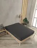 Lenzuolo con angoli Vency Premium in jersey 140x200 cm nero Anteprima dell’immagine prodotto 2