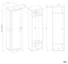 Topeshop DUO SZAFA ANT/ART KP, Toilette, 2 Regale, 1 Produktbild-Vorschau 11