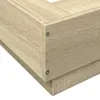 Bettgestell mit LED Sonoma-Eiche 180x200cm Holzwerkstoff Produktbild-Vorschau 9