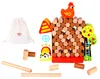 Drevená hra Jenga s padajúcimi sliepkami TOOKY TOY Náhľad obrázku produktu 1