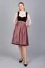 Edelnice Midi Dirndl Lilly Samt Rot 36 Produktbild-Vorschau 2