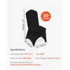 SucceBuy Housses de chaises en Élasthanne élastique pour Voir les images du produit 8